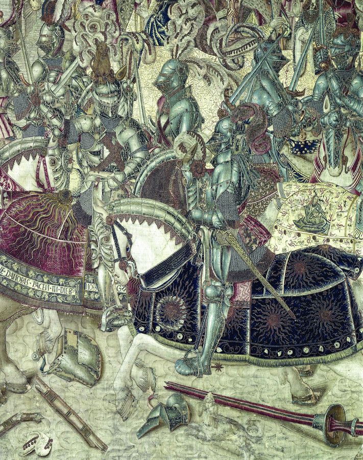 Tapisserie du Tournoi tissée à la fin du XVe siècle